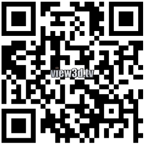 A qr code with a black and white background.