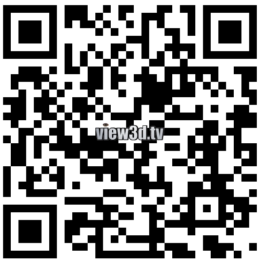 A qr code with a black and white background.